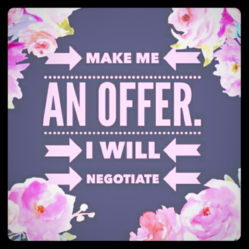 Offers please